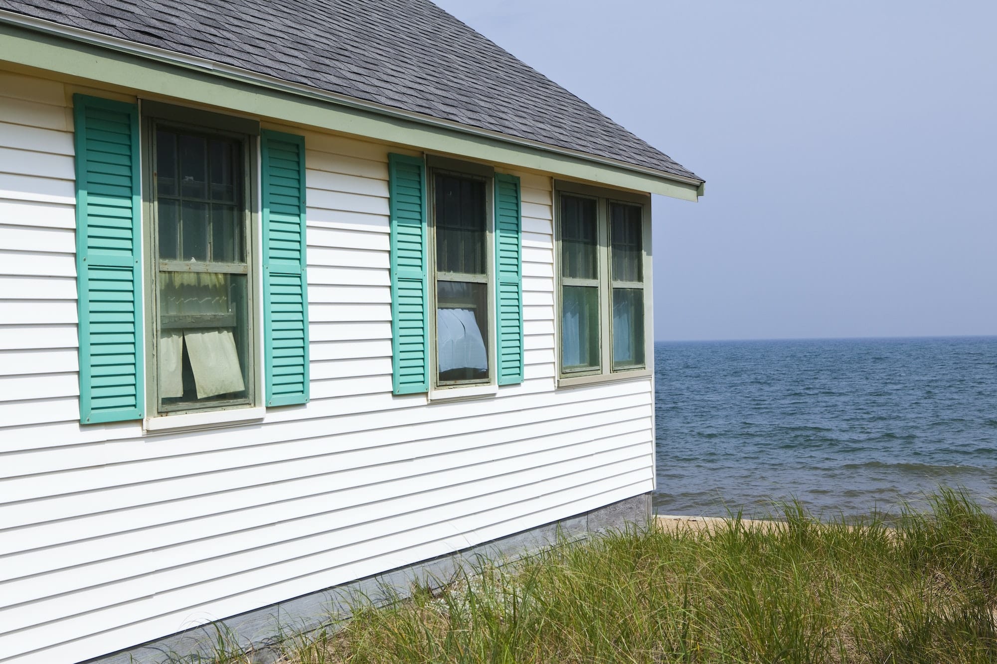 Exterior of a Beach House